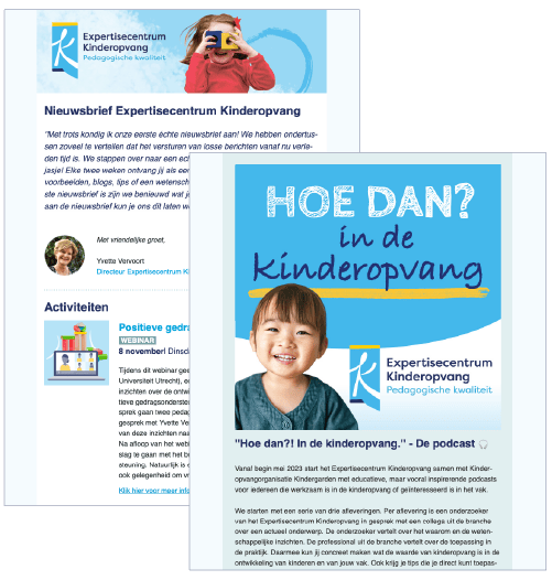 afbeelding van nieuwsbrief voorbeeld